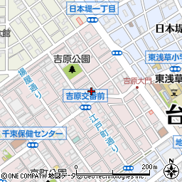 浅草防犯健全組合周辺の地図