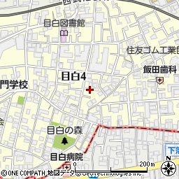 東京都豊島区目白4丁目15-8周辺の地図
