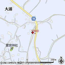 千葉県匝瑳市大浦364周辺の地図