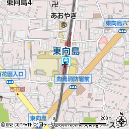東京都墨田区周辺の地図