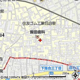 東京都豊島区目白4丁目19-8周辺の地図