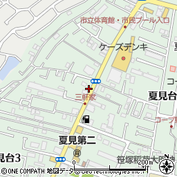千葉県船橋市夏見台3丁目25-40周辺の地図