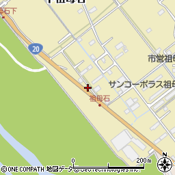 山梨県韮崎市下祖母石2138周辺の地図