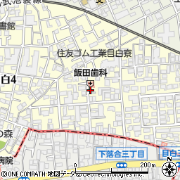 東京都豊島区目白4丁目19-9周辺の地図