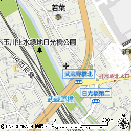 茶話本舗デイサービス福生熊川周辺の地図