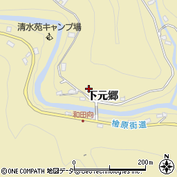 東京都西多摩郡檜原村113周辺の地図