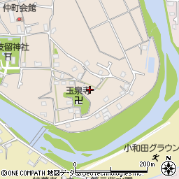 東京都あきる野市五日市1201周辺の地図