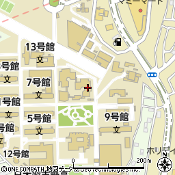 日本大学　理工学部船橋校舎社会交通工学科教室周辺の地図