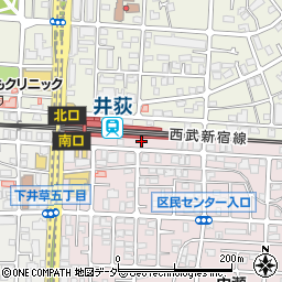 西武鉄道株式会社　井荻駅周辺の地図