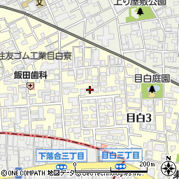 東京都豊島区目白3丁目9-14周辺の地図