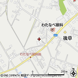 千葉県旭市後草1003-1周辺の地図