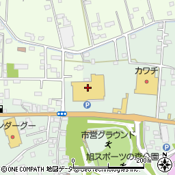 カインズ旭店周辺の地図