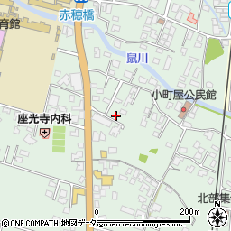 長野県駒ヶ根市赤穂小町屋10512-6周辺の地図