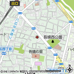 墨田区児童館　八広はなみずき周辺の地図