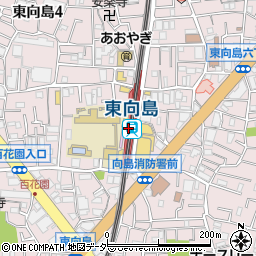 東京都墨田区東向島4丁目29周辺の地図