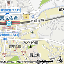 ＣＩＥＬ京成佐倉店周辺の地図