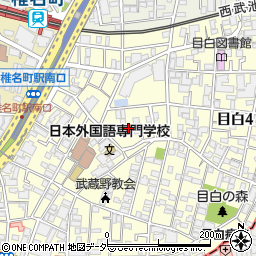 東京都豊島区目白5丁目22周辺の地図