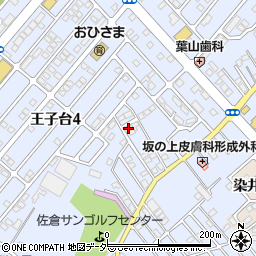 千葉県佐倉市生谷1532-20周辺の地図