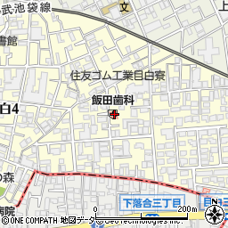 東京都豊島区目白4丁目19-10周辺の地図