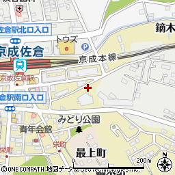 千葉県佐倉市鏑木町1011周辺の地図