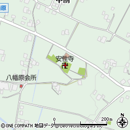 安性寺周辺の地図