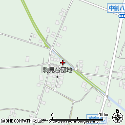 長野県駒ヶ根市赤穂中割5542-1周辺の地図
