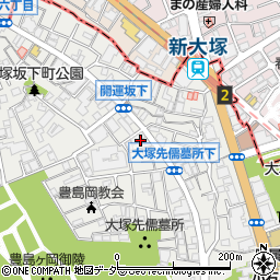 東京都文京区大塚5丁目29周辺の地図