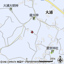 千葉県匝瑳市大浦220周辺の地図
