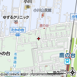 東京都小平市たかの台22周辺の地図