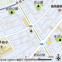 千葉日産佐倉店周辺の地図