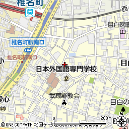 東京都豊島区目白5丁目22-9周辺の地図