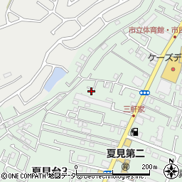 千葉県船橋市夏見台3丁目25-20周辺の地図