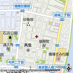 東京都台東区橋場1丁目20-9周辺の地図