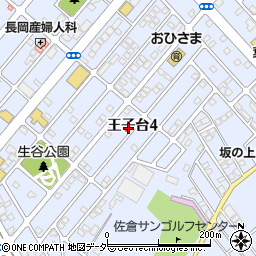 エンゼル薬局　佐倉店周辺の地図