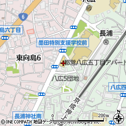ネッツトヨタ東都墨田向島店周辺の地図