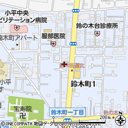 ガラスの救急車１１０番周辺の地図