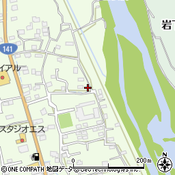 山梨県韮崎市藤井町北下條1237周辺の地図