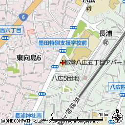 ネッツトヨタ東都墨田向島店周辺の地図