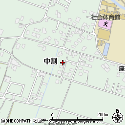 長野県駒ヶ根市赤穂中割6133-5周辺の地図