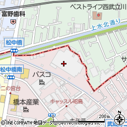 東京グリコ乳業株式会社周辺の地図