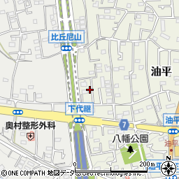 東京都あきる野市油平166周辺の地図