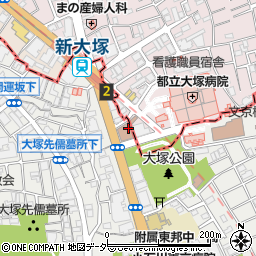 特別養護老人ホーム文京大塚みどりの郷周辺の地図