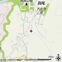東京都あきる野市高尾299周辺の地図