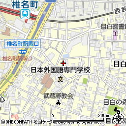 東京都豊島区目白5丁目22-12周辺の地図