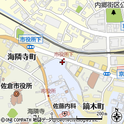 千葉県佐倉市並木町47周辺の地図