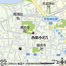 東京都葛飾区西新小岩5丁目20-3周辺の地図