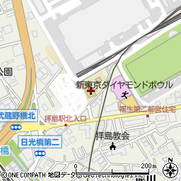 東京都福生市熊川1495周辺の地図