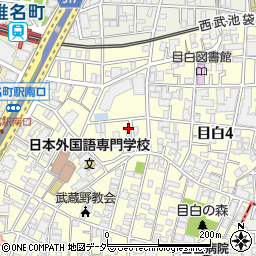 東京都豊島区目白5丁目22-17周辺の地図