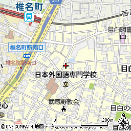 東京都豊島区目白5丁目22-11周辺の地図
