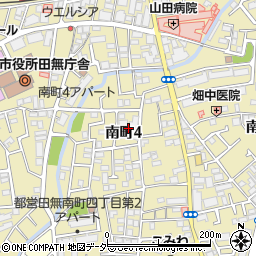 東京都西東京市南町周辺の地図